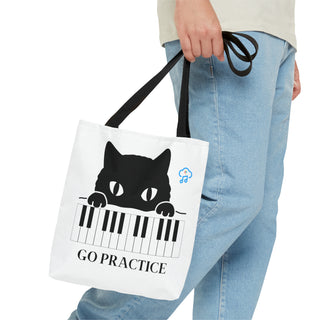 Go Practice Musical Kitten Tote Bag