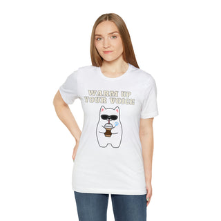 Warm Up Your Voice Musical Kitten Unisex T-Shirt