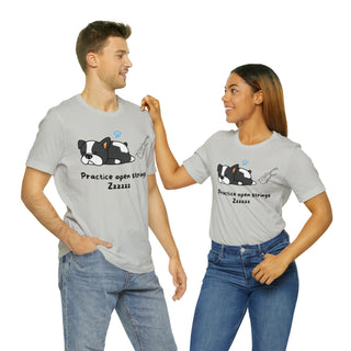 Practice Open Strings Musical Dog Unisex T-Shirt