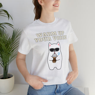 Warm Up Your Voice Musical Kitten Unisex T-Shirt