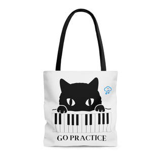 Go Practice Musical Kitten Tote Bag