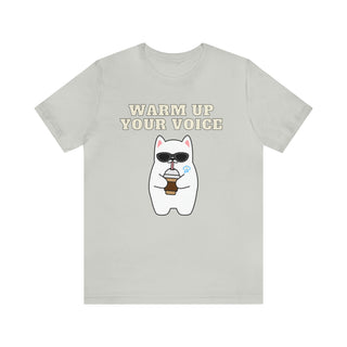 Warm Up Your Voice Musical Kitten Unisex T-Shirt