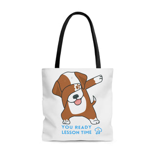 You Ready Lesson Time Musical Dog Tote Bag