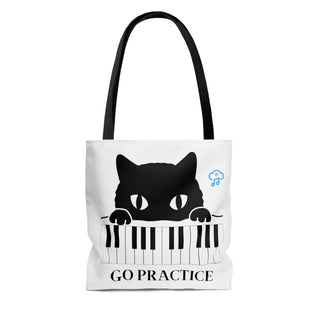 Go Practice Musical Kitten Tote Bag