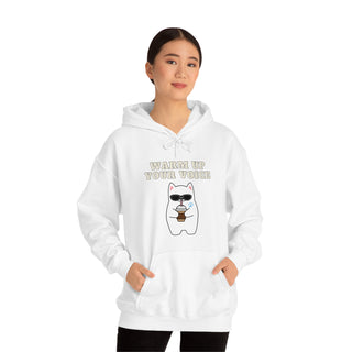 Warm Up Your Voice Musical Kitten Unisex Hooded Sweatshirt