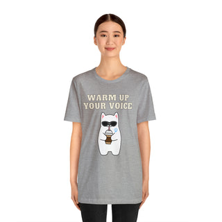 Warm Up Your Voice Musical Kitten Unisex T-Shirt