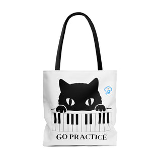 Go Practice Musical Kitten Tote Bag