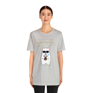 Warm Up Your Voice Musical Kitten Unisex T-Shirt