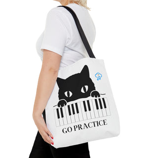 Go Practice Musical Kitten Tote Bag