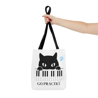 Go Practice Musical Kitten Tote Bag