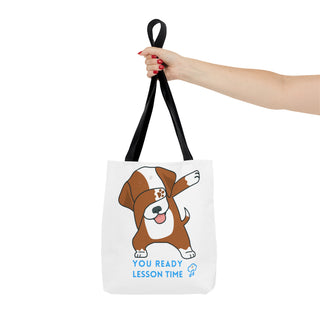 You Ready Lesson Time Musical Dog Tote Bag