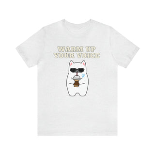 Warm Up Your Voice Musical Kitten Unisex T-Shirt