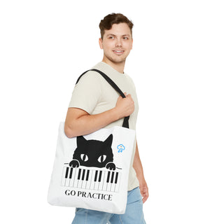 Go Practice Musical Kitten Tote Bag