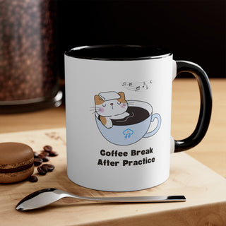 Coffee Break After Practice Accent Mugs