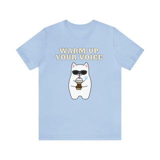 Warm Up Your Voice Musical Kitten Unisex T-Shirt