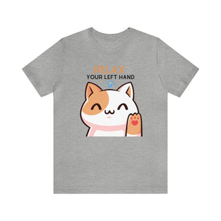 Relax Your Left Hand Musical Kitten Unisex T-Shirt