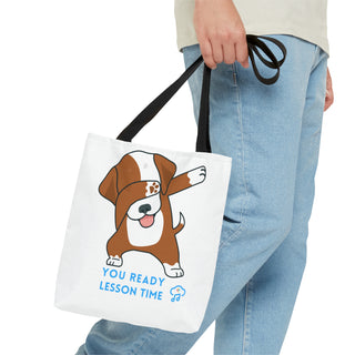 You Ready Lesson Time Musical Dog Tote Bag