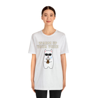 Warm Up Your Voice Musical Kitten Unisex T-Shirt