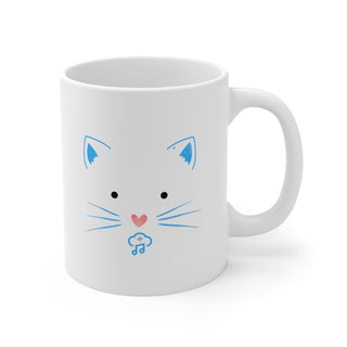 Kitten Music Mug 11oz