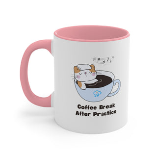 Coffee Break After Practice Accent Mugs