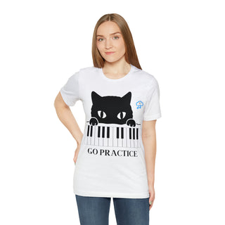 Go Practice Musical Kitten Unisex T-Shirt