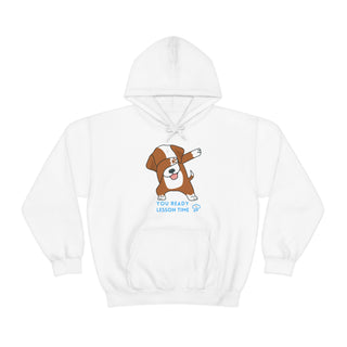 You Ready Lesson Time Musical Dog Unisex Hooded Sweatshirt