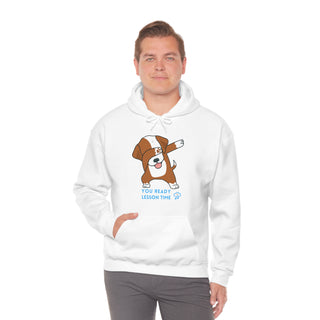 You Ready Lesson Time Musical Dog Unisex Hooded Sweatshirt