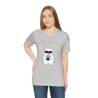 Warm Up Your Voice Musical Kitten Unisex T-Shirt