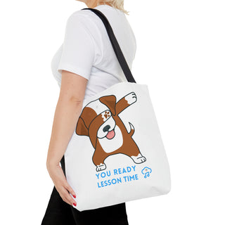 You Ready Lesson Time Musical Dog Tote Bag