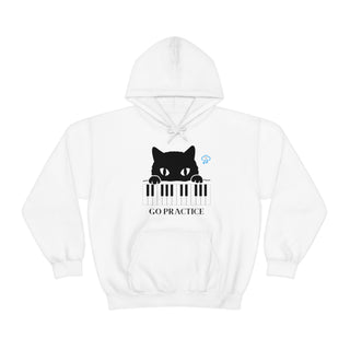 Go Practice Musical Kitten Unisex Hooded Sweatshirt