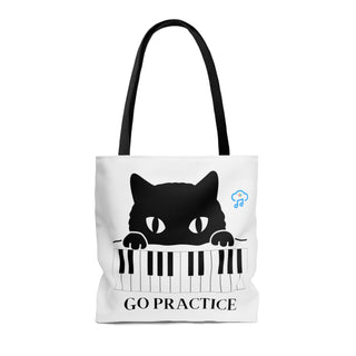 Go Practice Musical Kitten Tote Bag