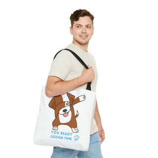 You Ready Lesson Time Musical Dog Tote Bag